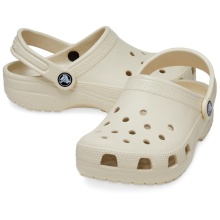 Klapki Crocs Classic Clog K kość beżowa dziecięce